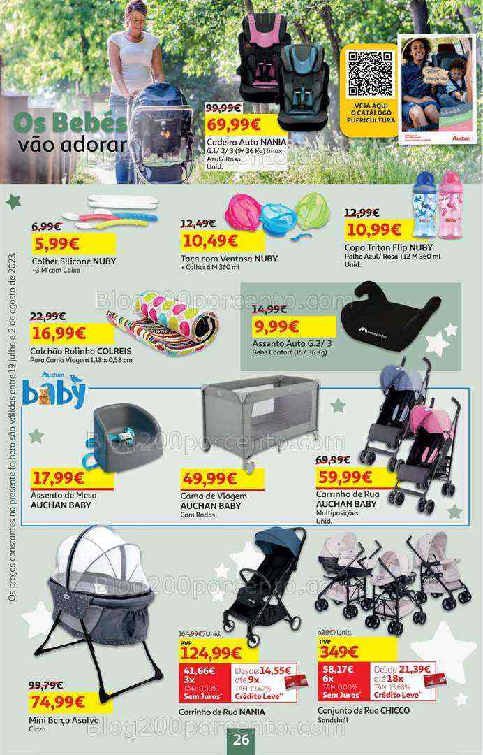 Antevisão Folheto AUCHAN Promoções de 19 julho a 2 agosto