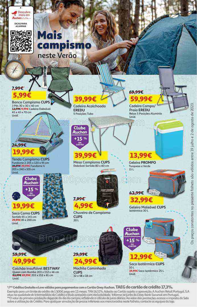 Antevisão Folheto AUCHAN Promoções de 19 julho a 2 agosto