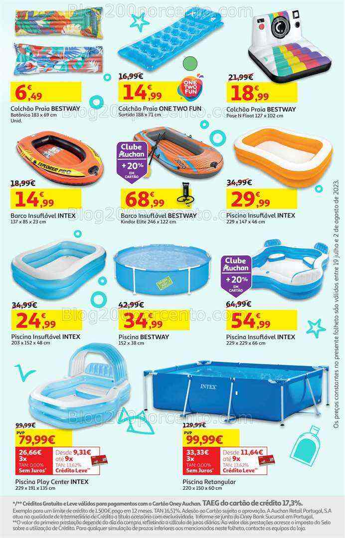 Antevisão Folheto AUCHAN Promoções de 19 julho a 2 agosto