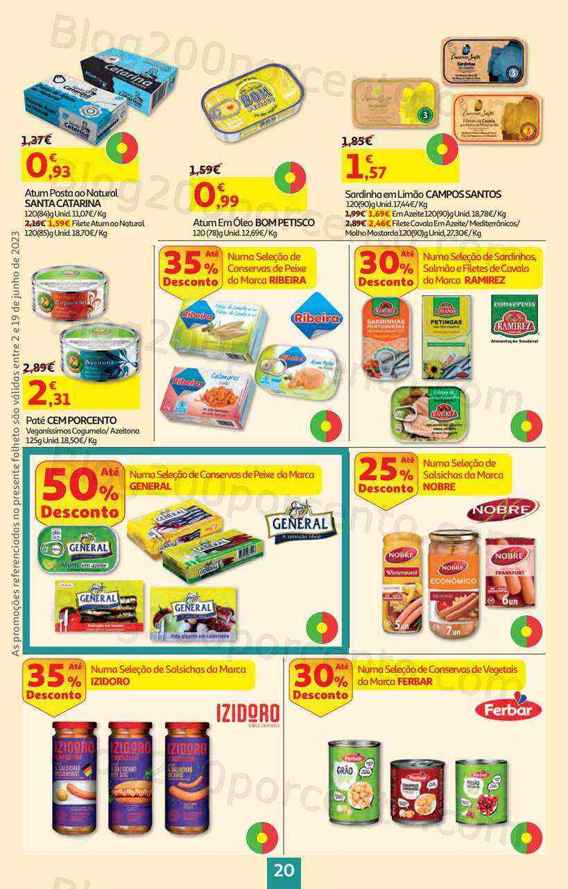 Antevisão Folheto AUCHAN Promoções + Verão de 2 a 19 junho