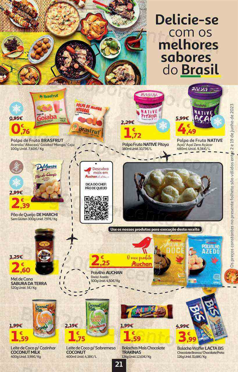 Antevisão Folheto AUCHAN Promoções + Verão de 2 a 19 junho