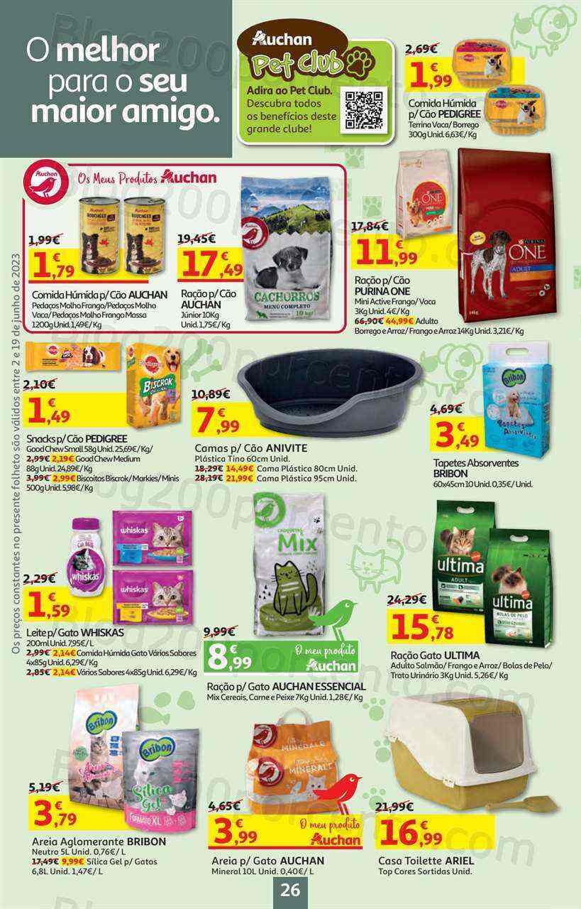 Antevisão Folheto AUCHAN Promoções + Verão de 2 a 19 junho