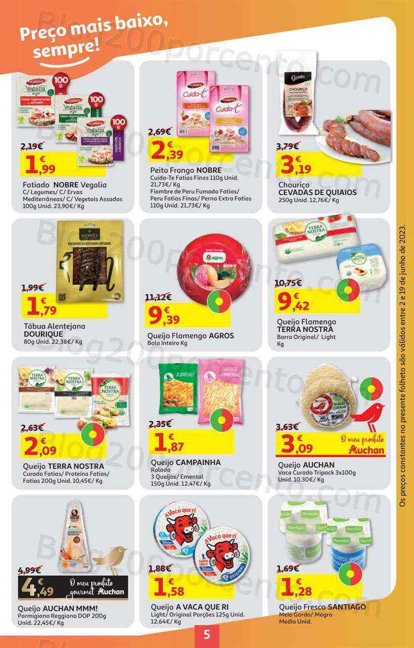 Antevisão Folheto AUCHAN Promoções + Verão de 2 a 19 junho