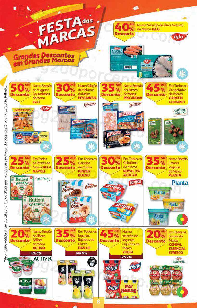 Antevisão Folheto AUCHAN Promoções + Verão de 2 a 19 junho