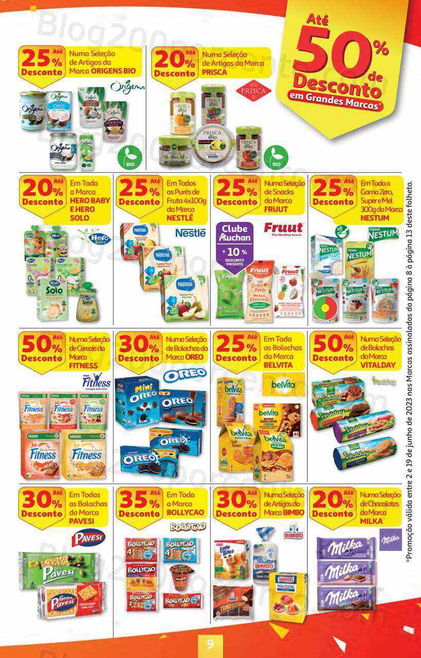 Antevisão Folheto AUCHAN Promoções + Verão de 2 a 19 junho