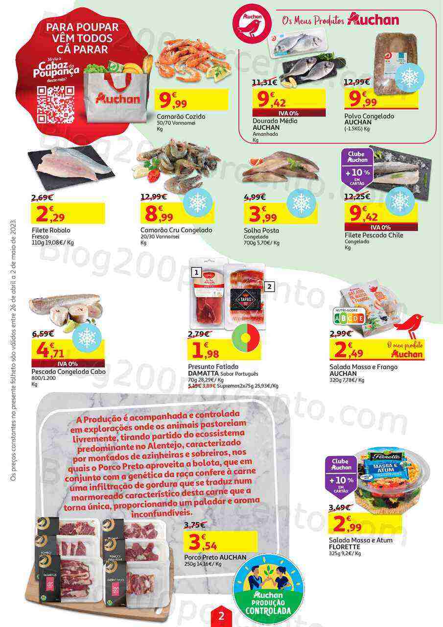 Antevisão Folheto AUCHAN Promoções de 26 abril a 2 maio