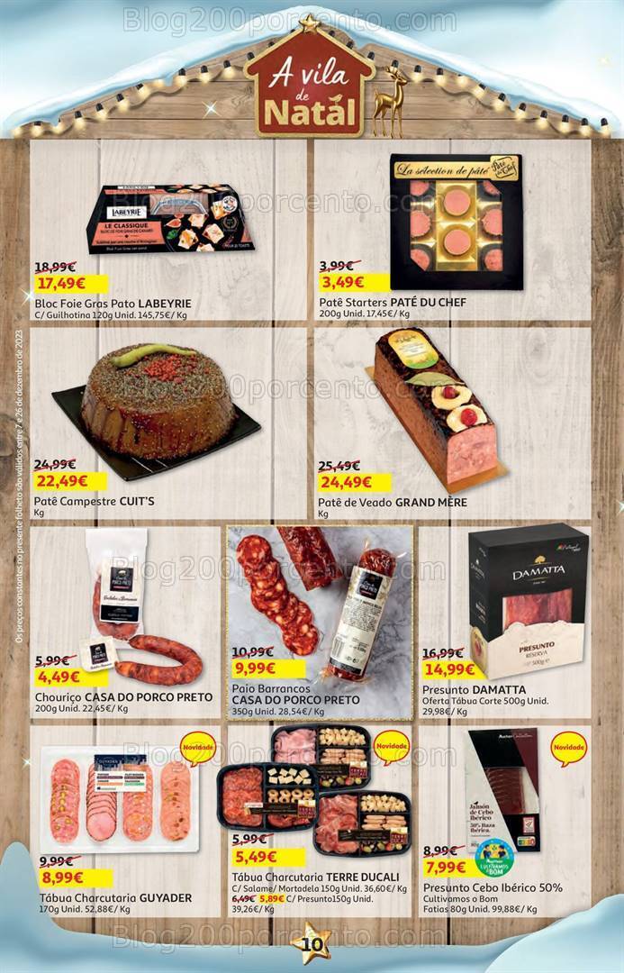 Antevisão Folheto AUCHAN Promoções de 7 a 26 dezembro