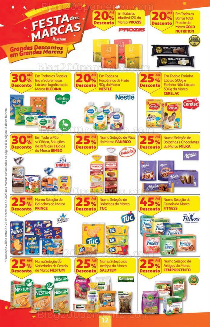Antevisão Folheto AUCHAN Promoções de 7 a 26 dezembro