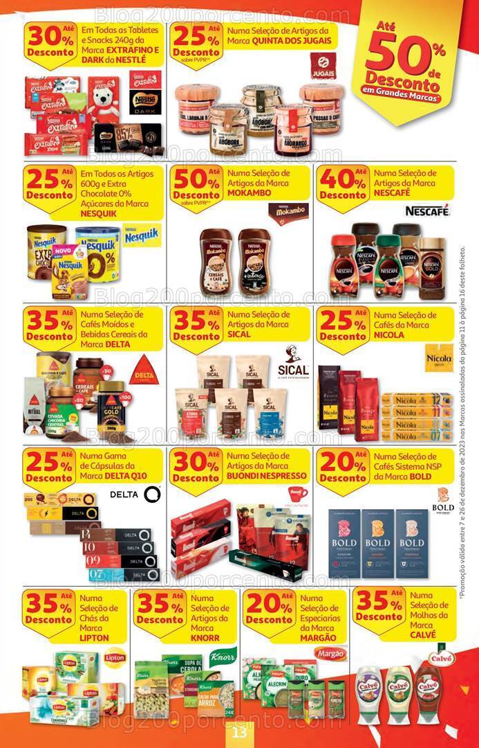 Antevisão Folheto AUCHAN Promoções de 7 a 26 dezembro