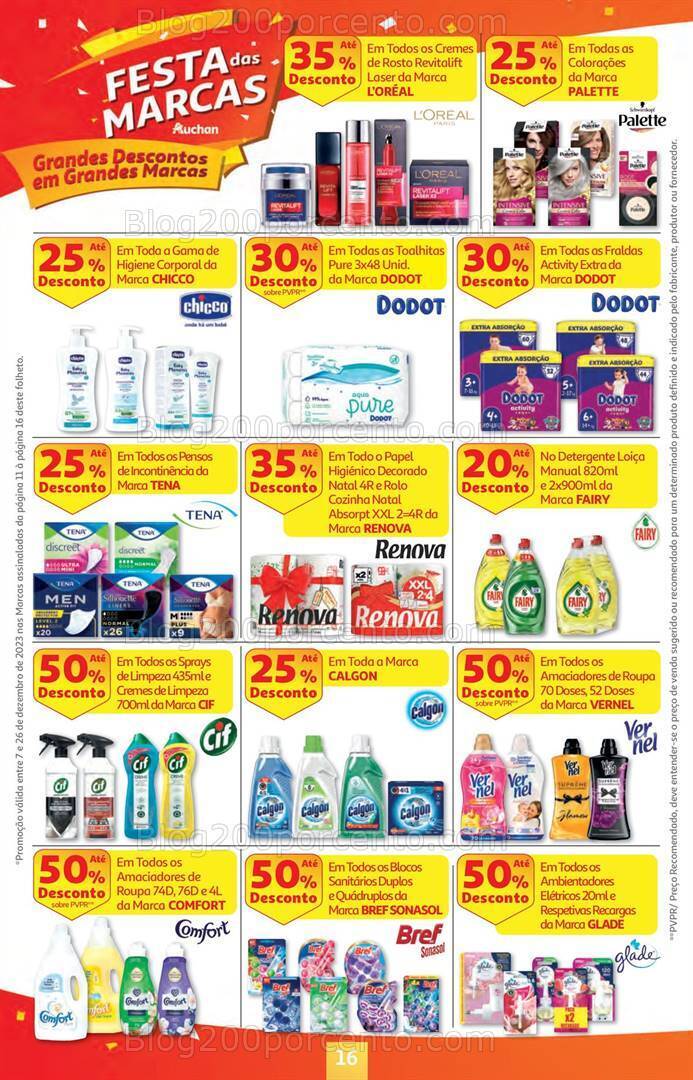 Antevisão Folheto AUCHAN Promoções de 7 a 26 dezembro
