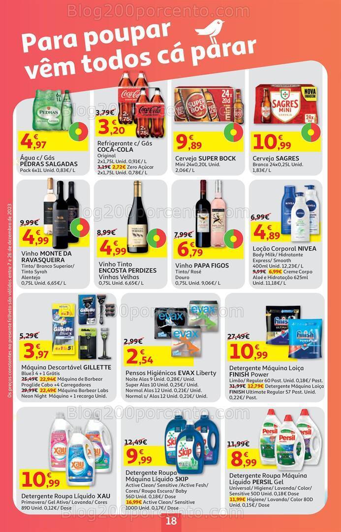 Antevisão Folheto AUCHAN Promoções de 7 a 26 dezembro
