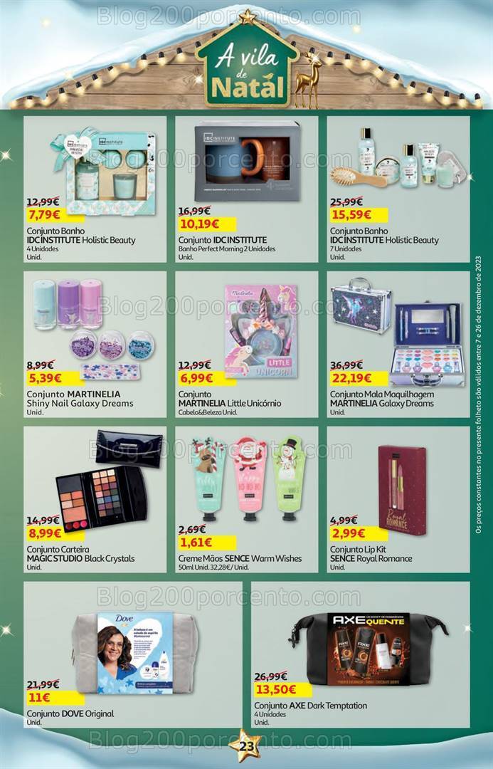 Antevisão Folheto AUCHAN Promoções de 7 a 26 dezembro