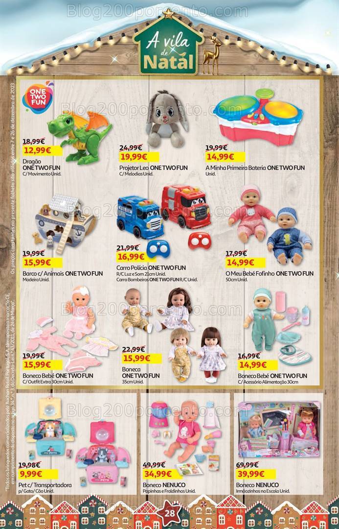 Antevisão Folheto AUCHAN Promoções de 7 a 26 dezembro