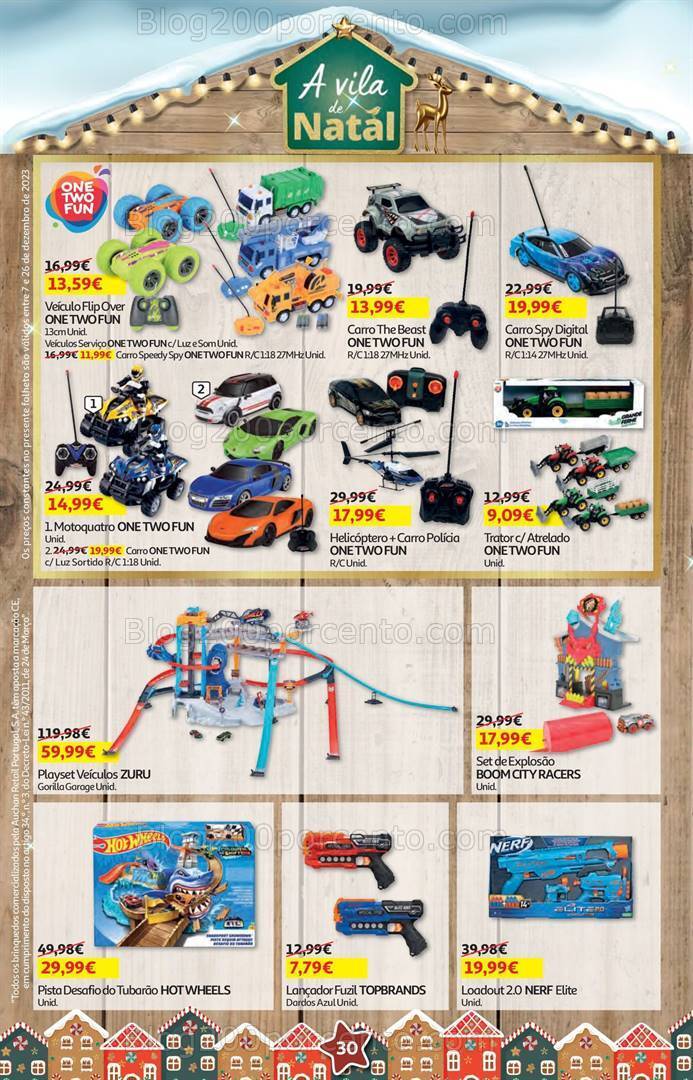 Antevisão Folheto AUCHAN Promoções de 7 a 26 dezembro