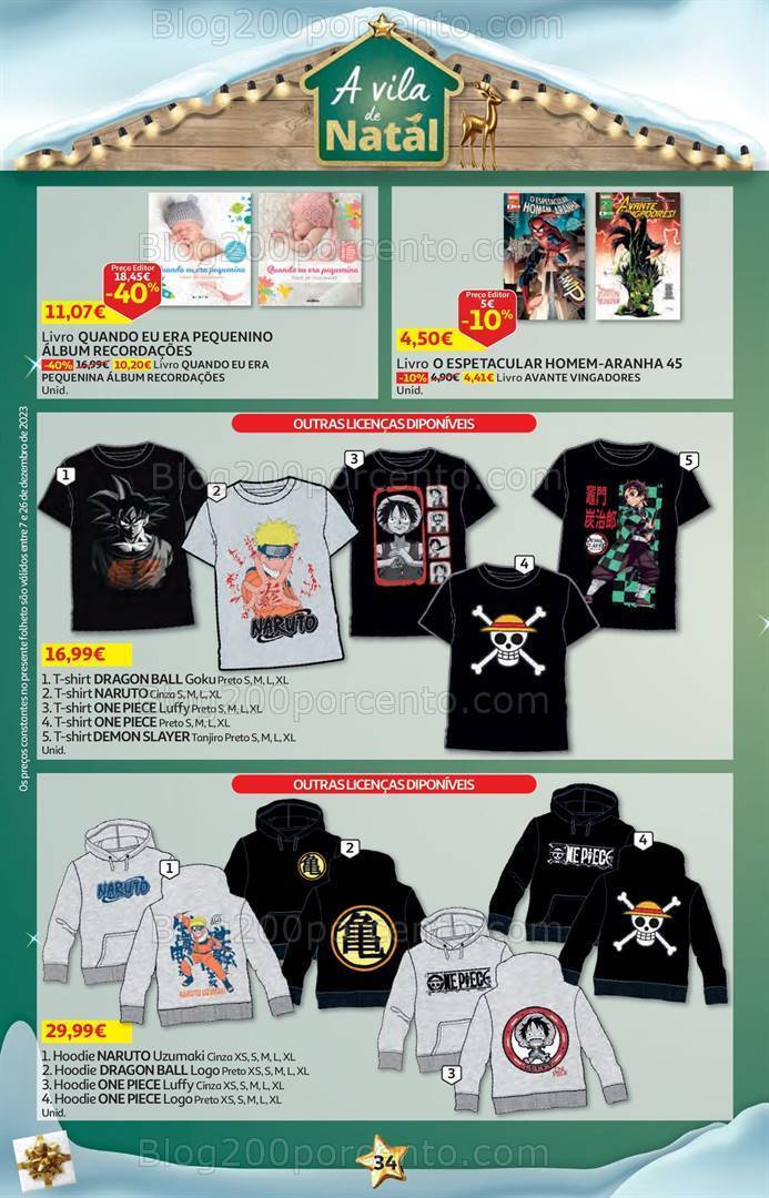 Antevisão Folheto AUCHAN Promoções de 7 a 26 dezembro