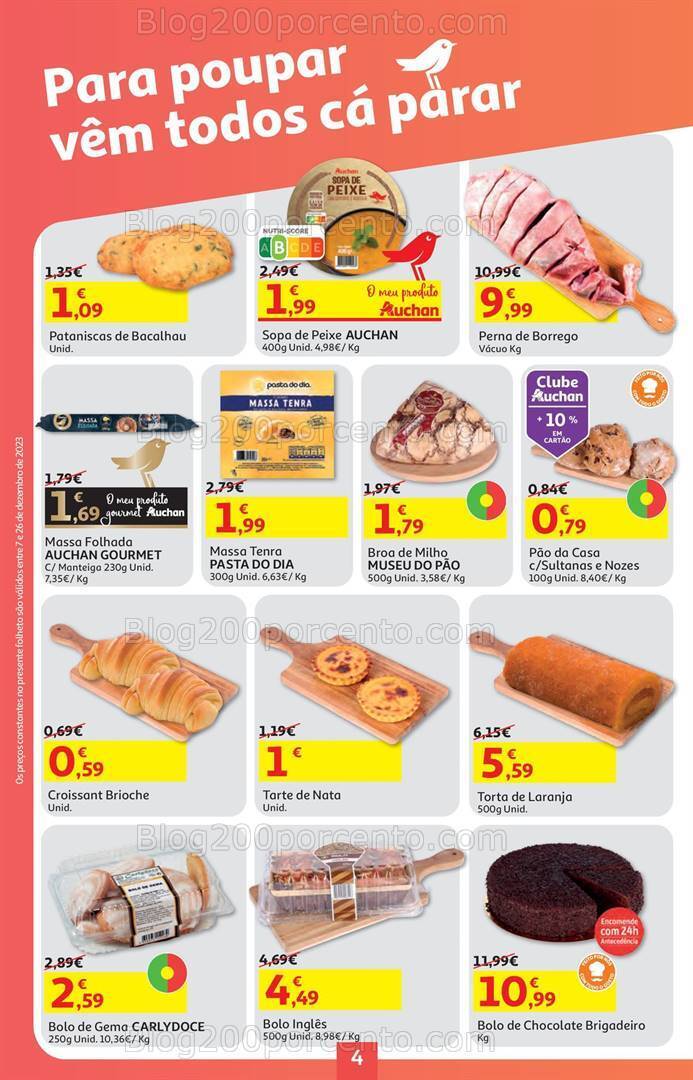 Antevisão Folheto AUCHAN Promoções de 7 a 26 dezembro