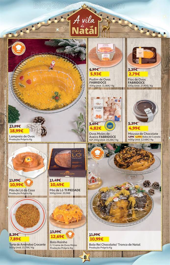 Antevisão Folheto AUCHAN Promoções de 7 a 26 dezembro