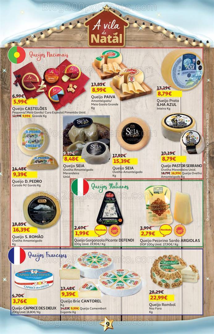 Antevisão Folheto AUCHAN Promoções de 7 a 26 dezembro