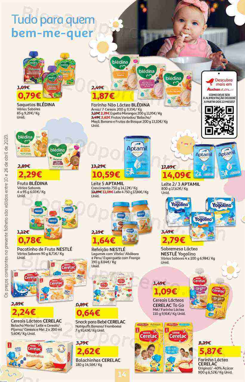 Antevisão Folheto AUCHAN Promoções de 10 a 26 abril