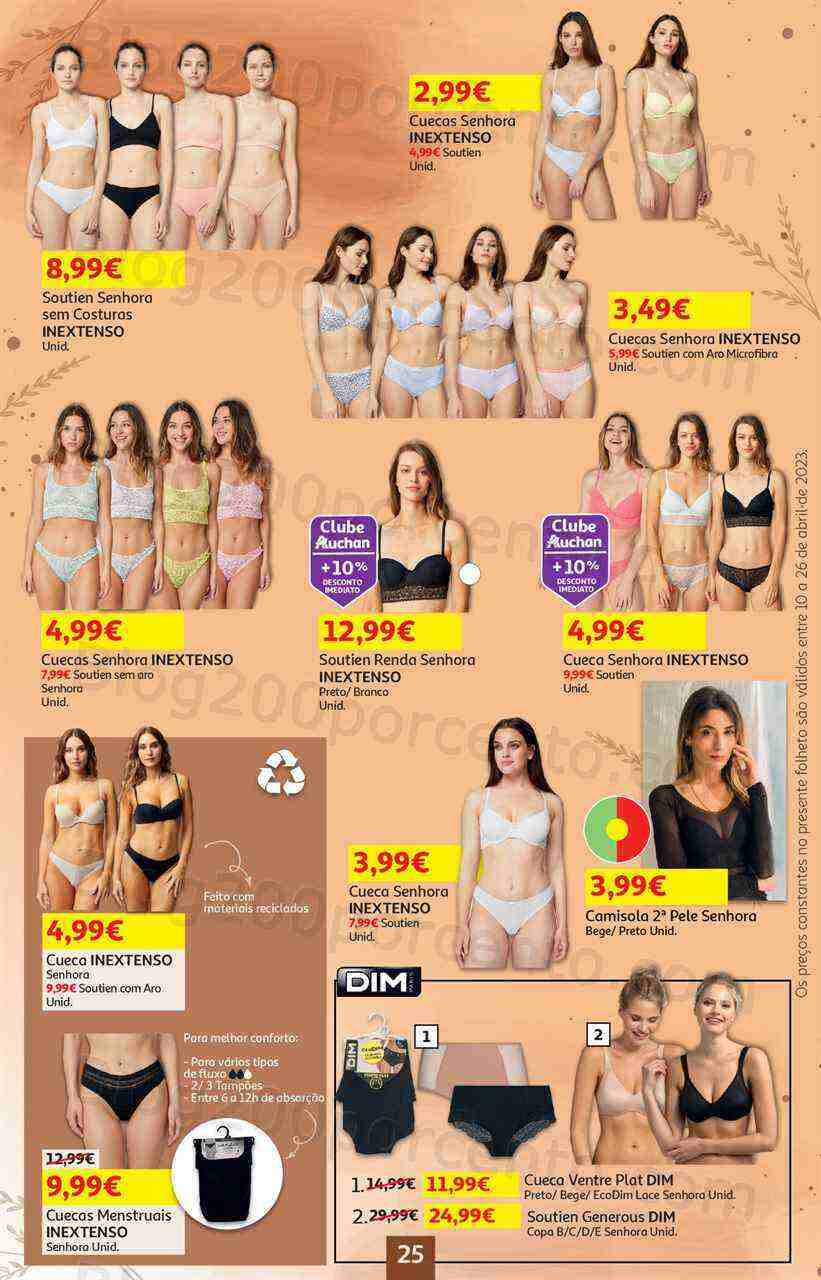 Antevisão Folheto AUCHAN Promoções de 10 a 26 abril