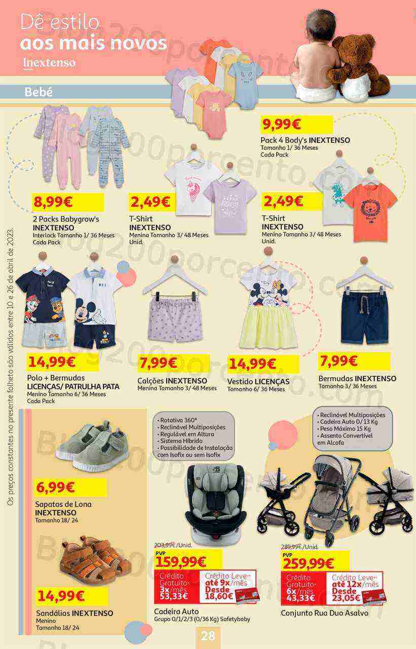 Antevisão Folheto AUCHAN Promoções de 10 a 26 abril