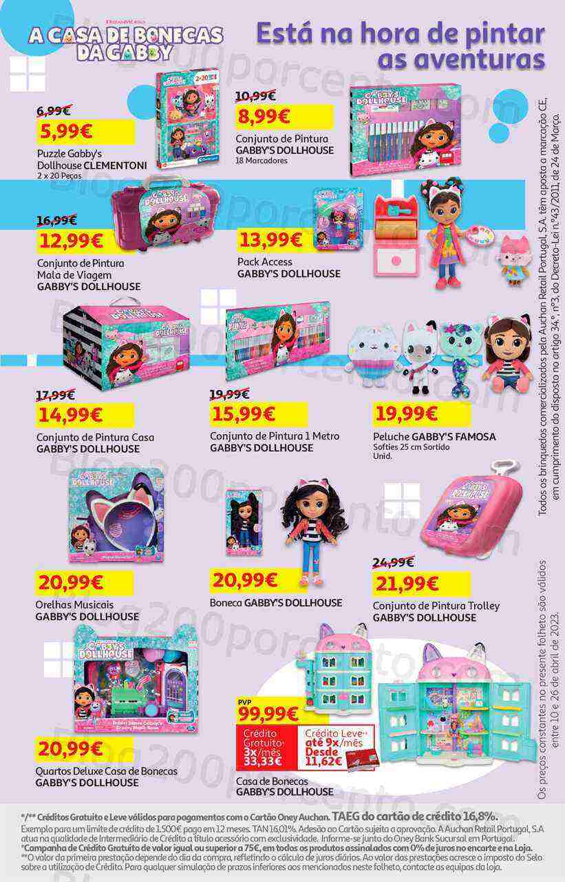 Antevisão Folheto AUCHAN Promoções de 10 a 26 abril