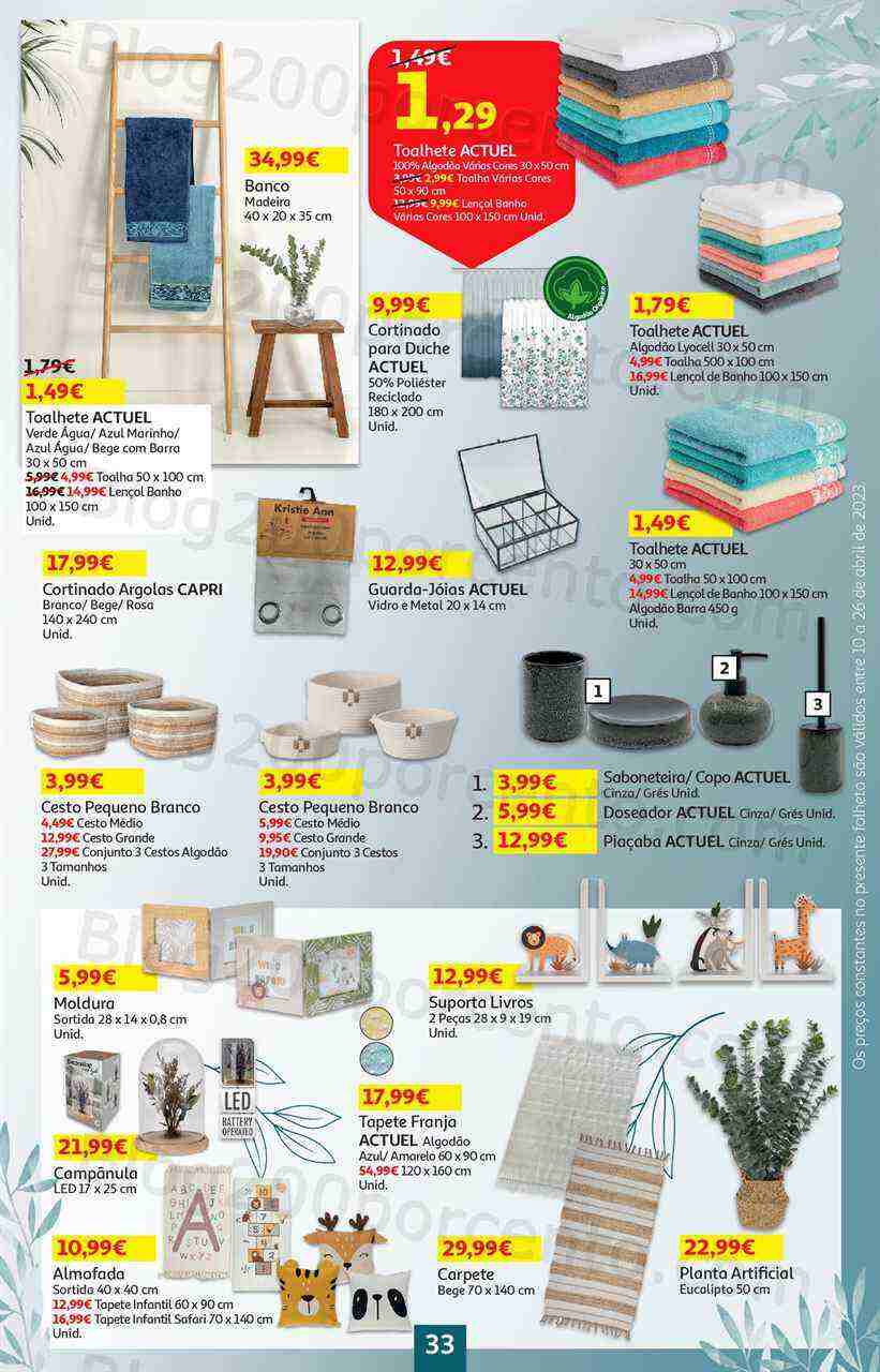 Antevisão Folheto AUCHAN Promoções de 10 a 26 abril