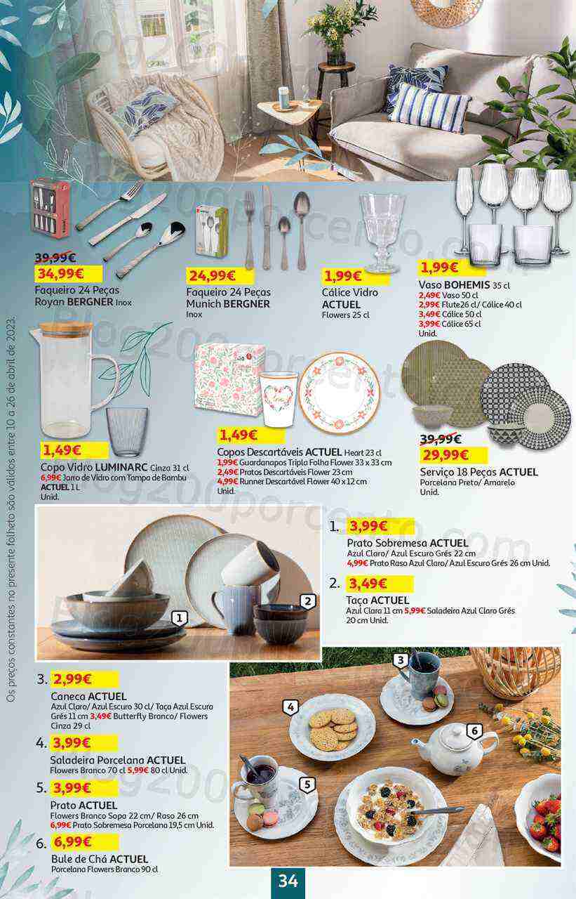 Antevisão Folheto AUCHAN Promoções de 10 a 26 abril