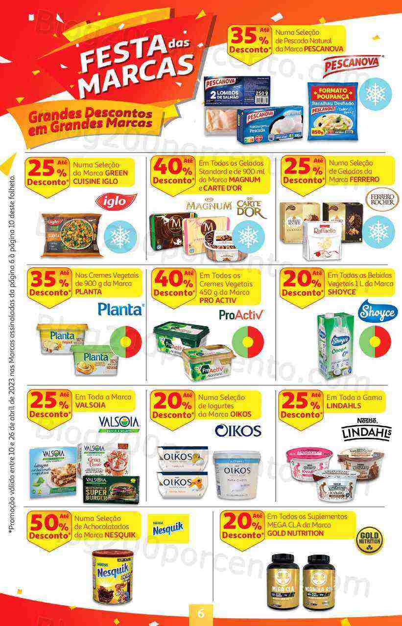 Antevisão Folheto AUCHAN Promoções de 10 a 26 abril