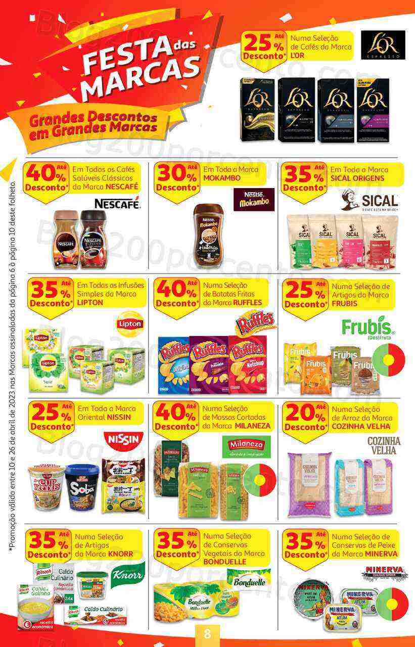 Antevisão Folheto AUCHAN Promoções de 10 a 26 abril