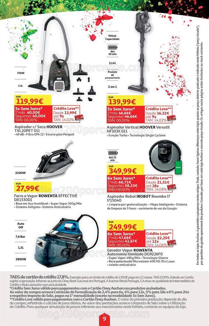 Antevisão Folheto AUCHAN Black Friday Tecnologia Promoções 1 a 9 novembro