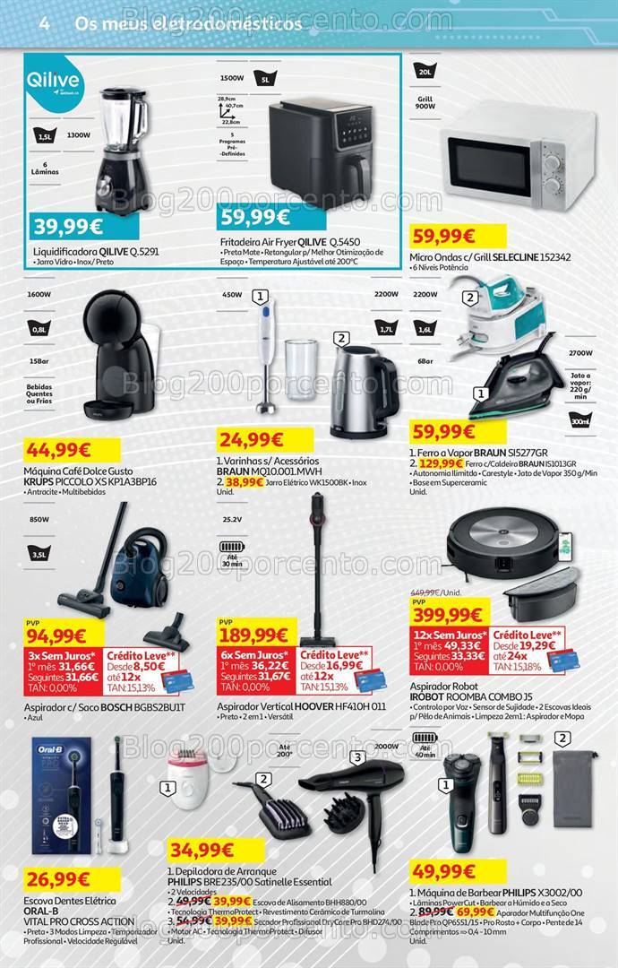 Antevisão Folheto AUCHAN Tecnologia Promoções de 17 a 31 outubro