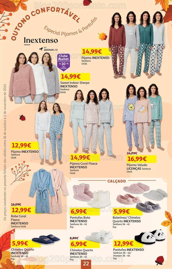 Antevisão Folheto AUCHAN Promoções de 18 outubro a 2 novembro