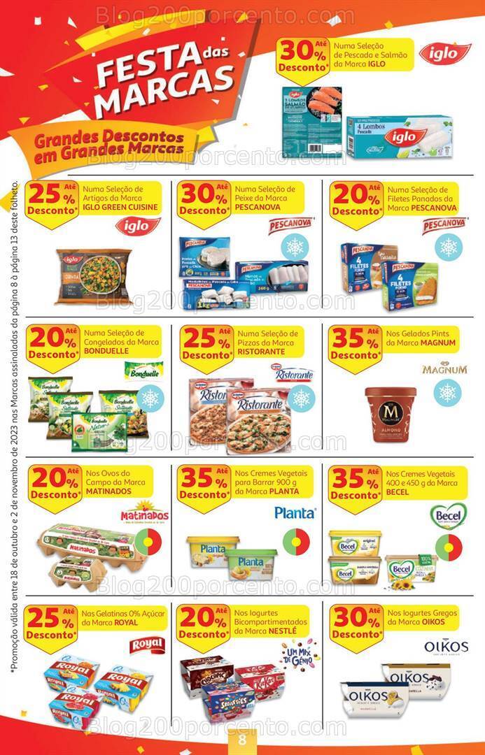Antevisão Folheto AUCHAN Promoções de 18 outubro a 2 novembro