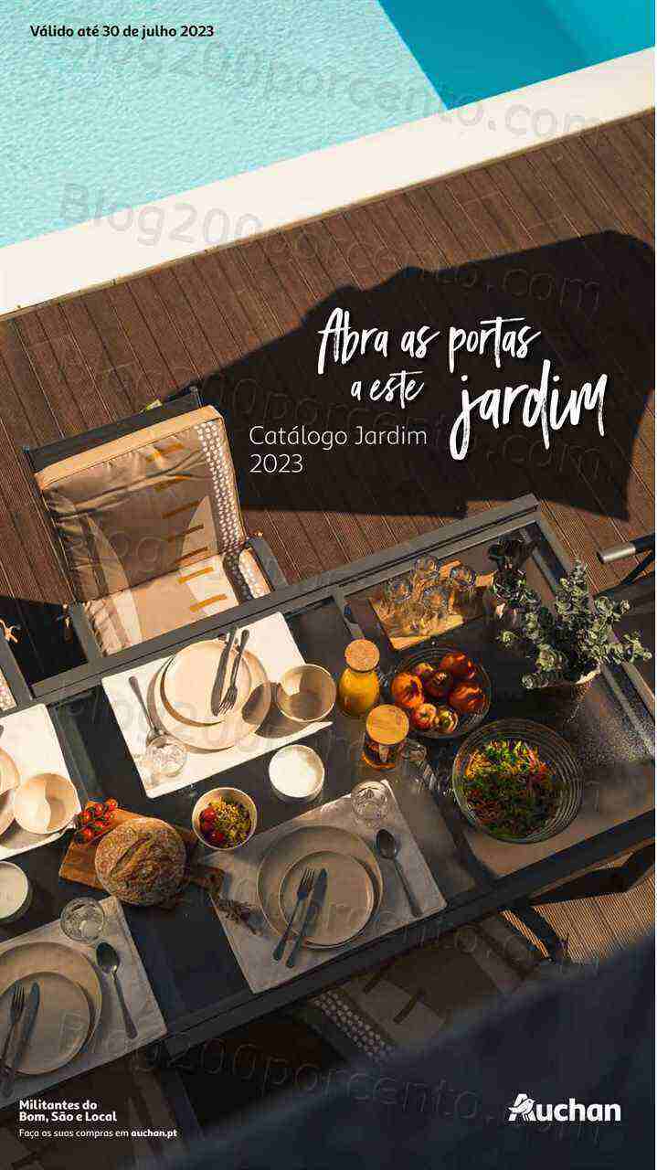 Antevisão Folheto AUCHAN Especial Jardim Promoções de 10 maio a 30 julho
