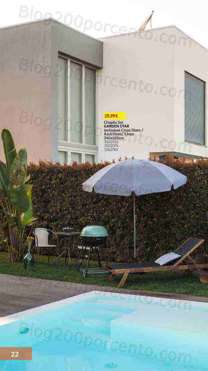 Antevisão Folheto AUCHAN Especial Jardim Promoções de 10 maio a 30 julho