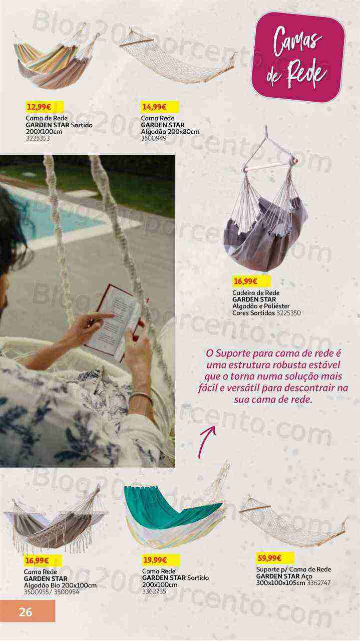 Antevisão Folheto AUCHAN Especial Jardim Promoções de 10 maio a 30 julho