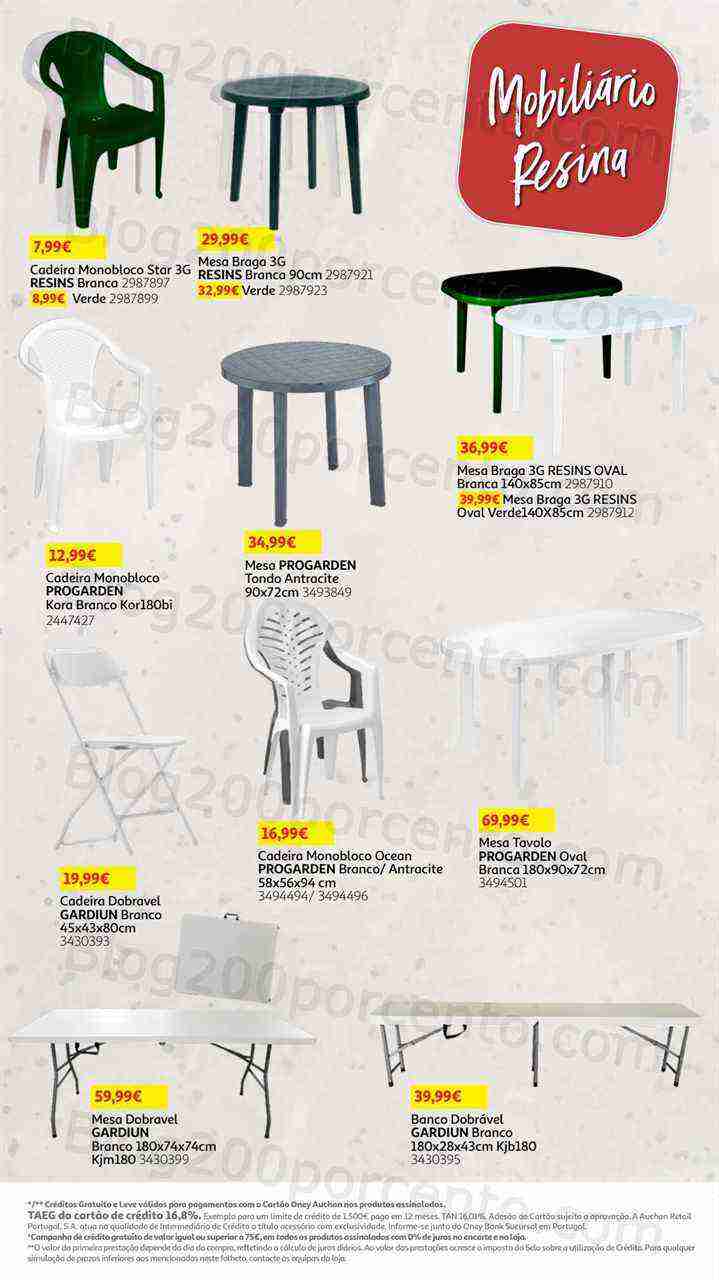 Antevisão Folheto AUCHAN Especial Jardim Promoções de 10 maio a 30 julho