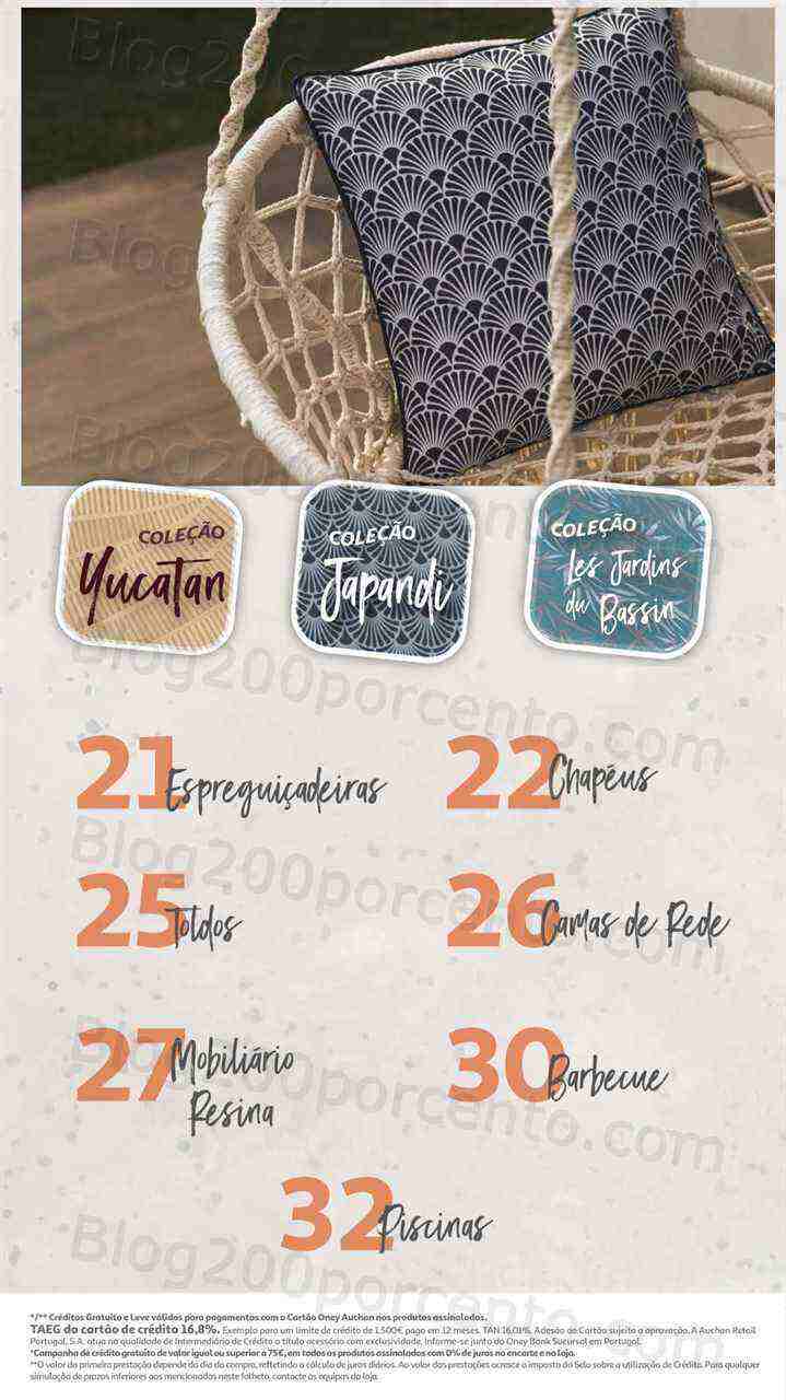 Antevisão Folheto AUCHAN Especial Jardim Promoções de 10 maio a 30 julho