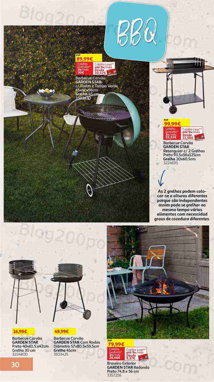 Antevisão Folheto AUCHAN Especial Jardim Promoções de 10 maio a 30 julho