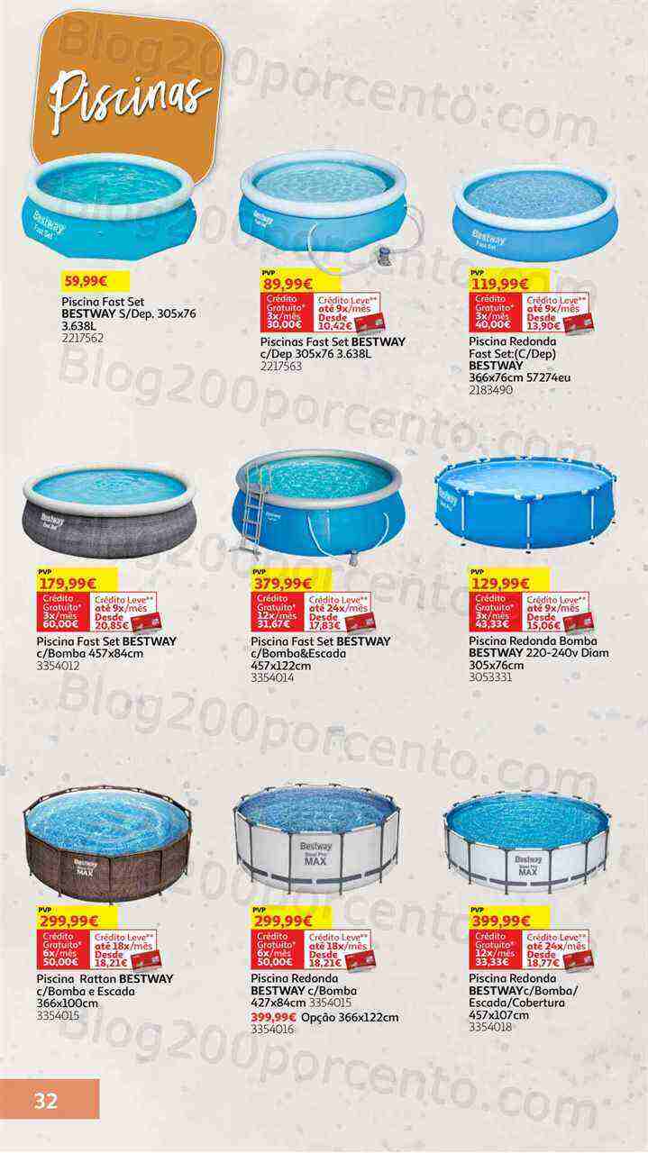 Antevisão Folheto AUCHAN Especial Jardim Promoções de 10 maio a 30 julho