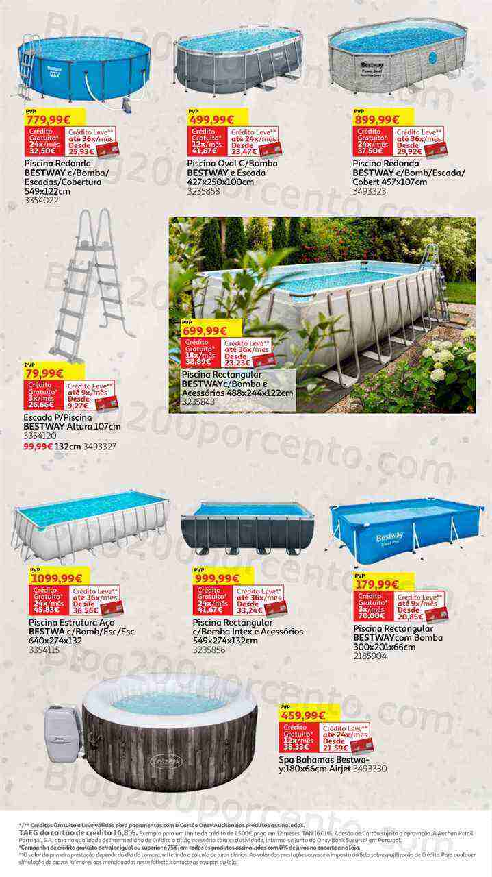 Antevisão Folheto AUCHAN Especial Jardim Promoções de 10 maio a 30 julho