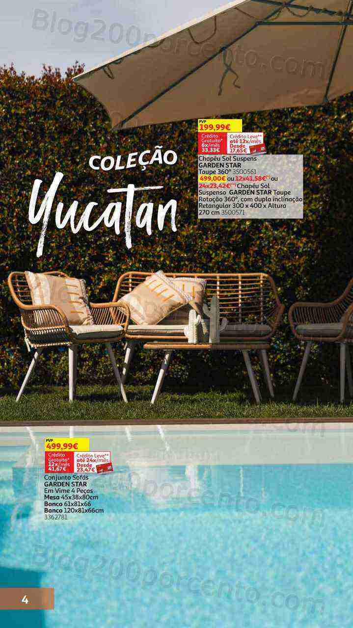 Antevisão Folheto AUCHAN Especial Jardim Promoções de 10 maio a 30 julho