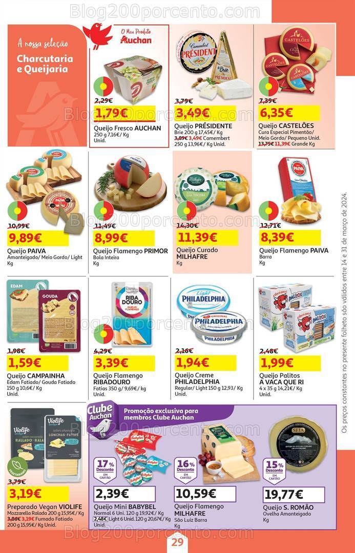 Antevisão Folheto AUCHAN Páscoa + Promoções de 14 a 31 março