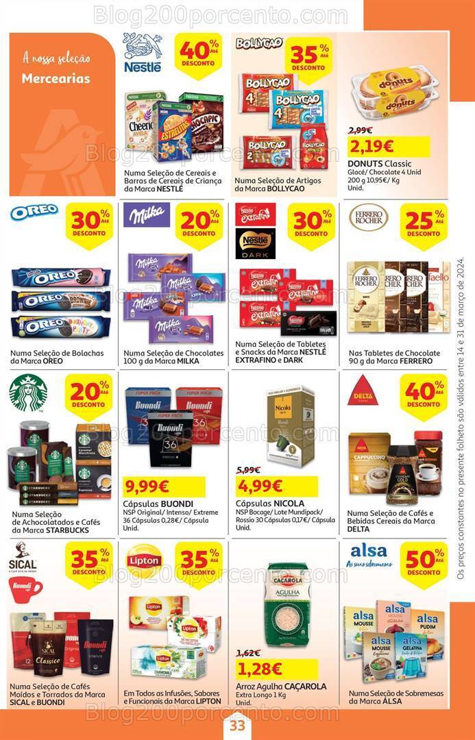 Antevisão Folheto AUCHAN Páscoa + Promoções de 14 a 31 março