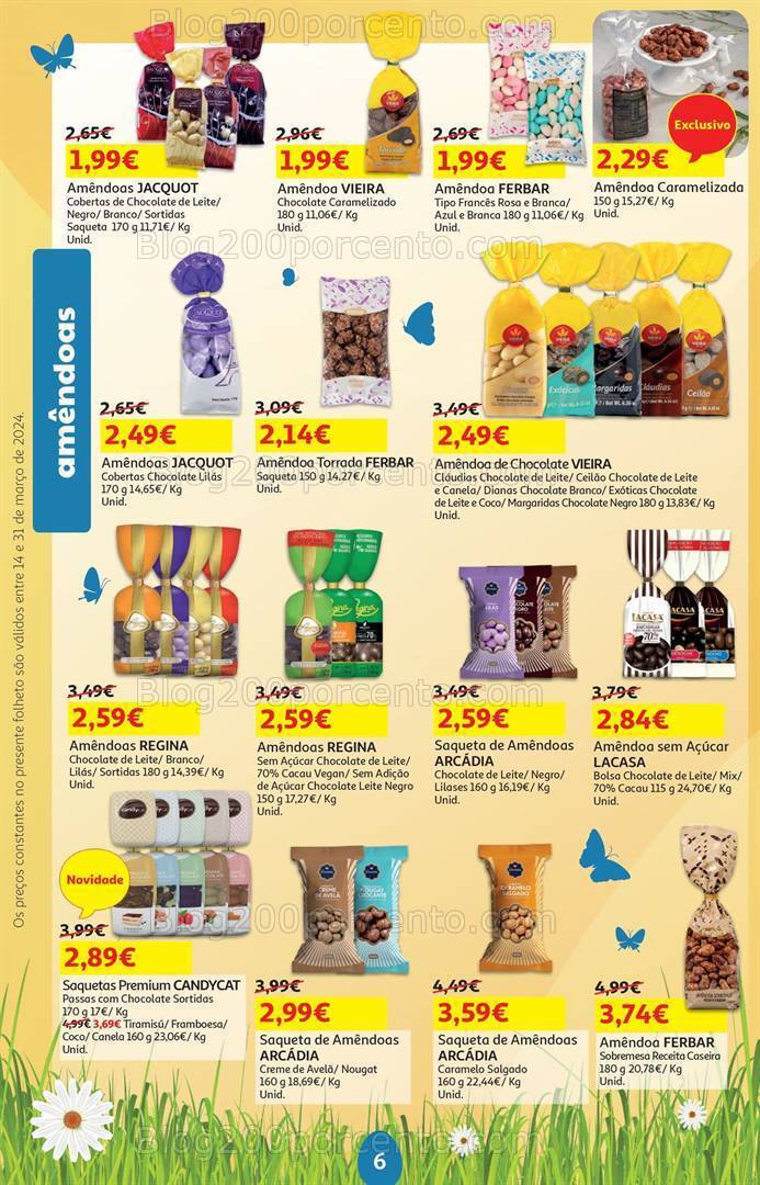 Antevisão Folheto AUCHAN Páscoa + Promoções de 14 a 31 março