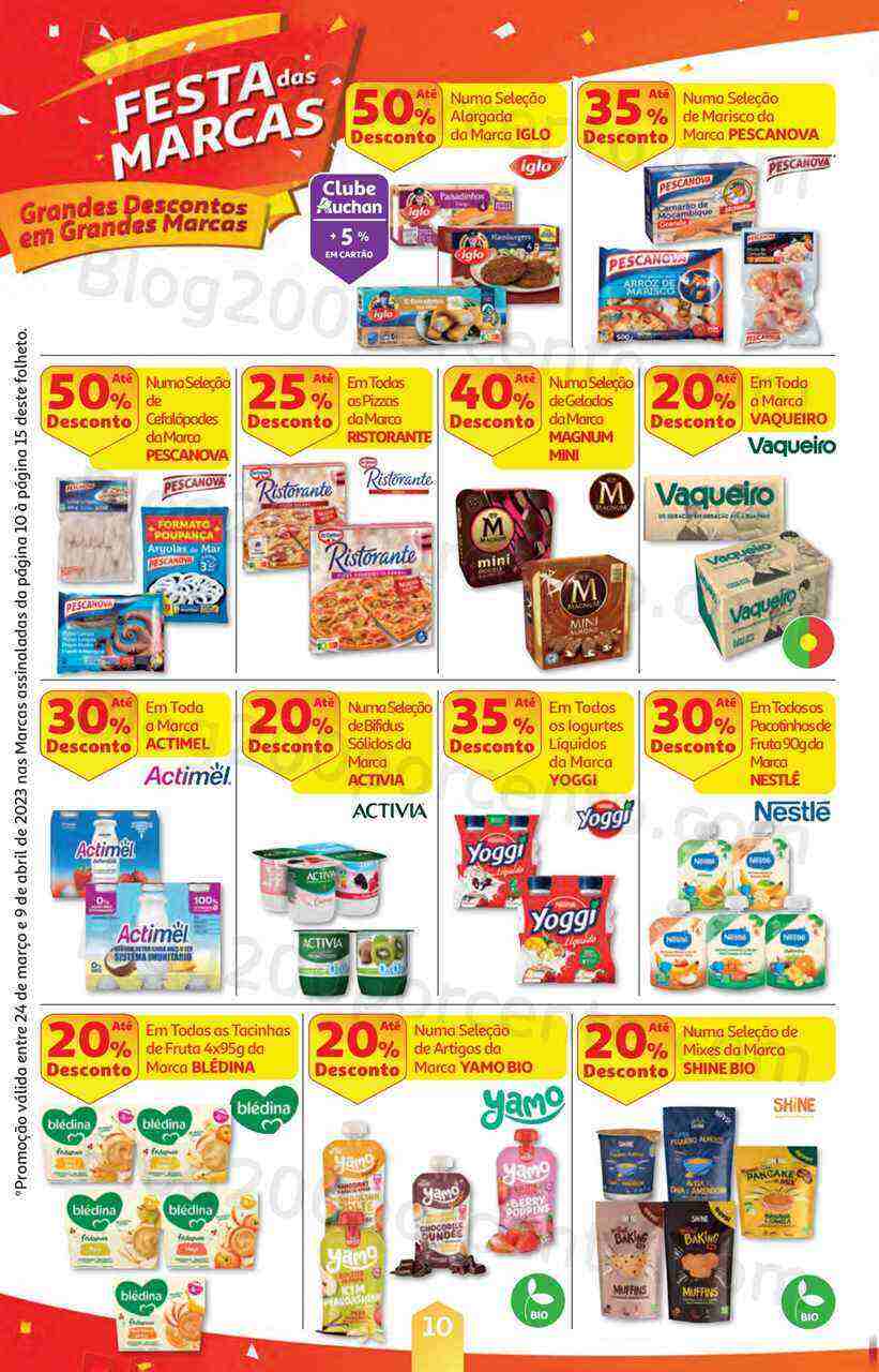 Antevisão Folheto AUCHAN Páscoa + Promoções de 24 março a 9 abril