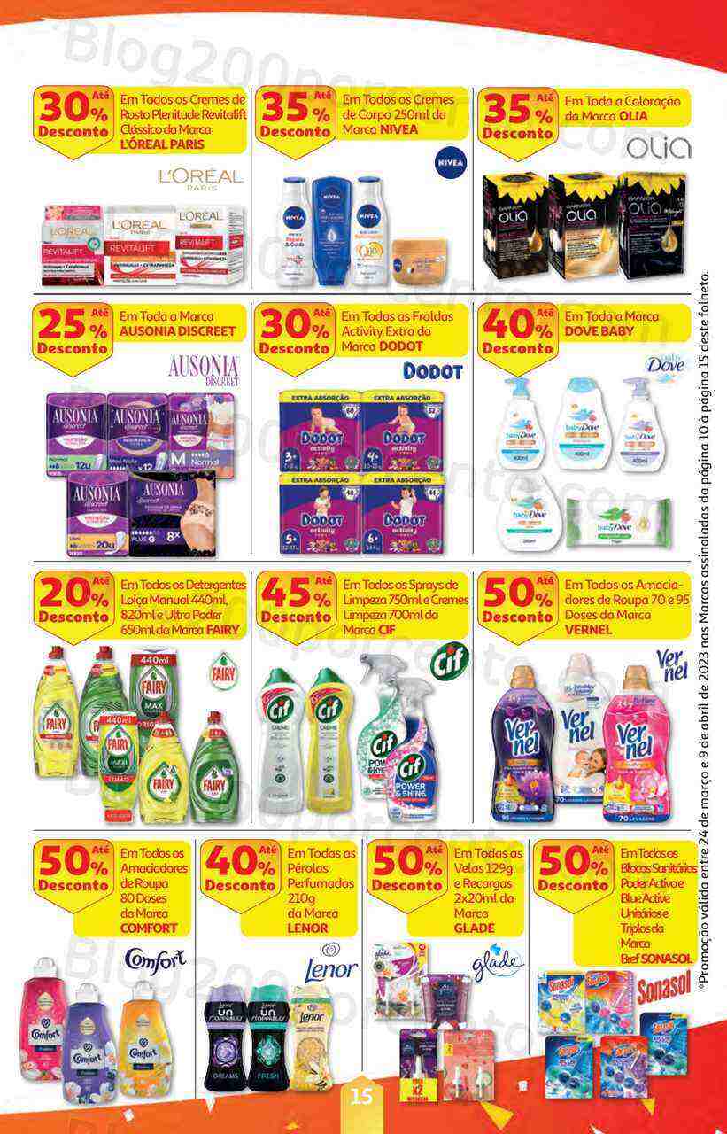 Antevisão Folheto AUCHAN Páscoa + Promoções de 24 março a 9 abril