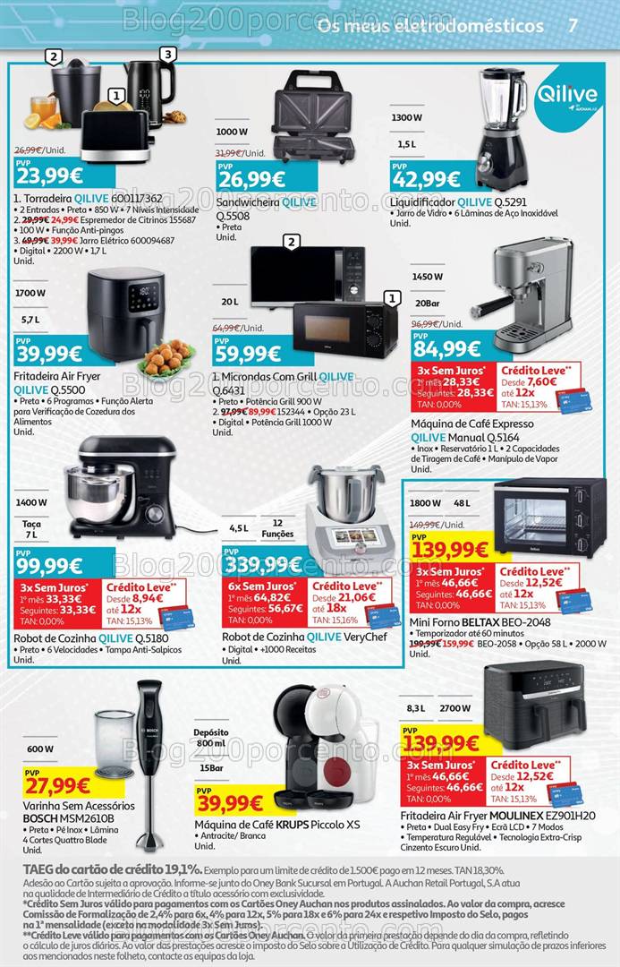 Antevisão Folheto AUCHAN Tecnologia Promoções de 29 janeiro a 12 fevereiro