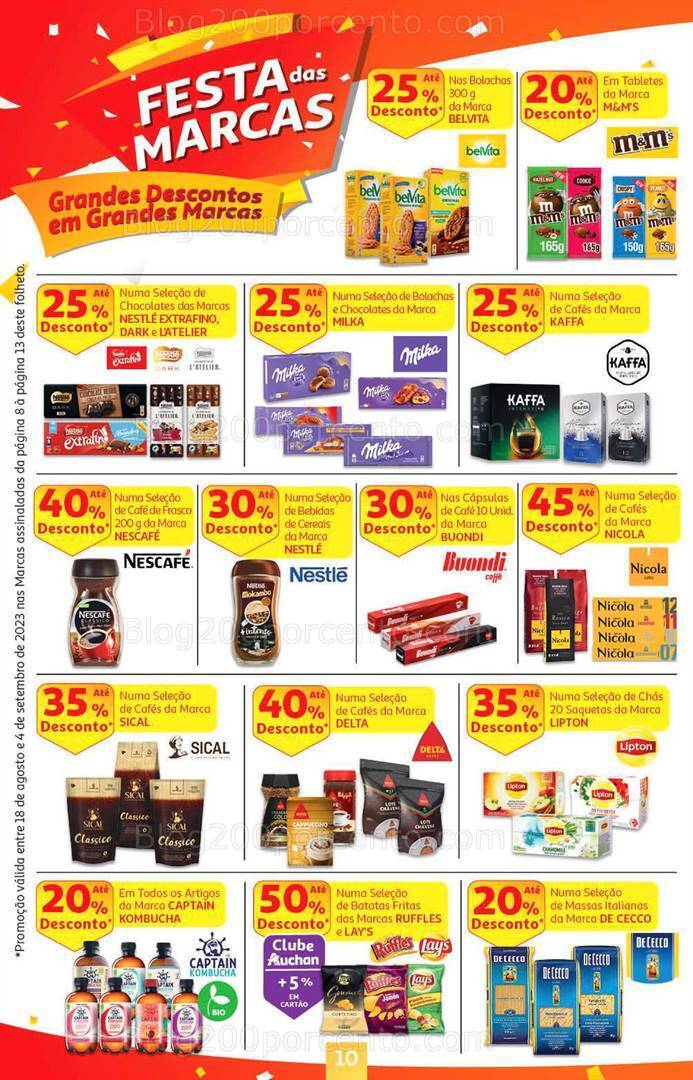Antevisão Folheto AUCHAN Promoções de 18 agosto a 4 setembro